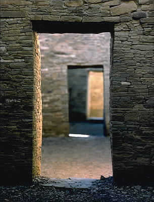 Doorways, Pueblo Bonito
