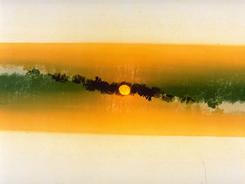 Sunset Through The Island