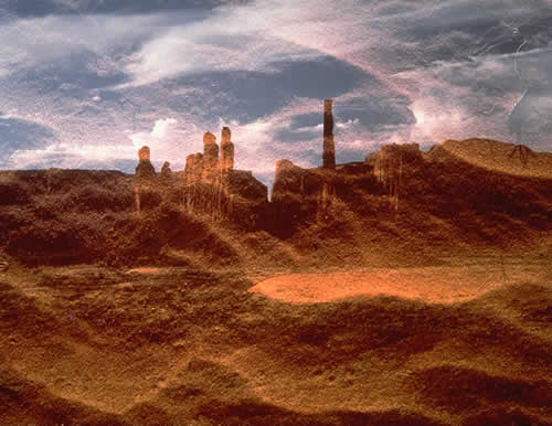 Monument Valley, In Sand